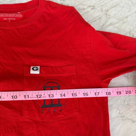Southern Collegiate Apparel University of Georgia long sleeve shirt cotton sz S - Picture 4 of 6
